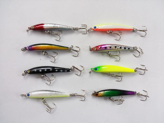 小型ミノー、シャッドセット